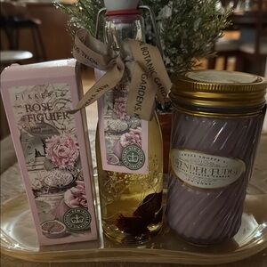 FIkkerts Rose & Figueur intense Hand Cream & Botanical Bath Essence